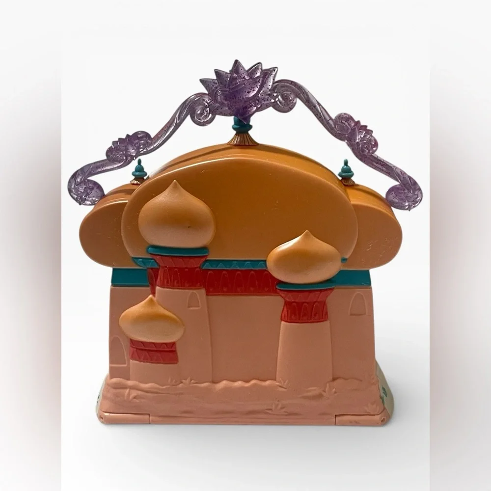 Disney Aladdin Jasmine Palace Mini Doll Playset Agrabah‎ Castle Carry Along Bag